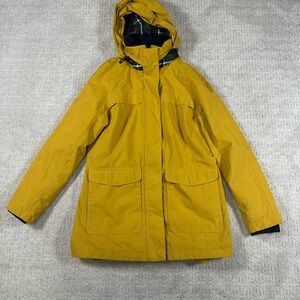 Women’s Pendleton Yellow Hooded Raincoat